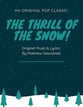 The Thrill of the Snow! SSA choral sheet music cover